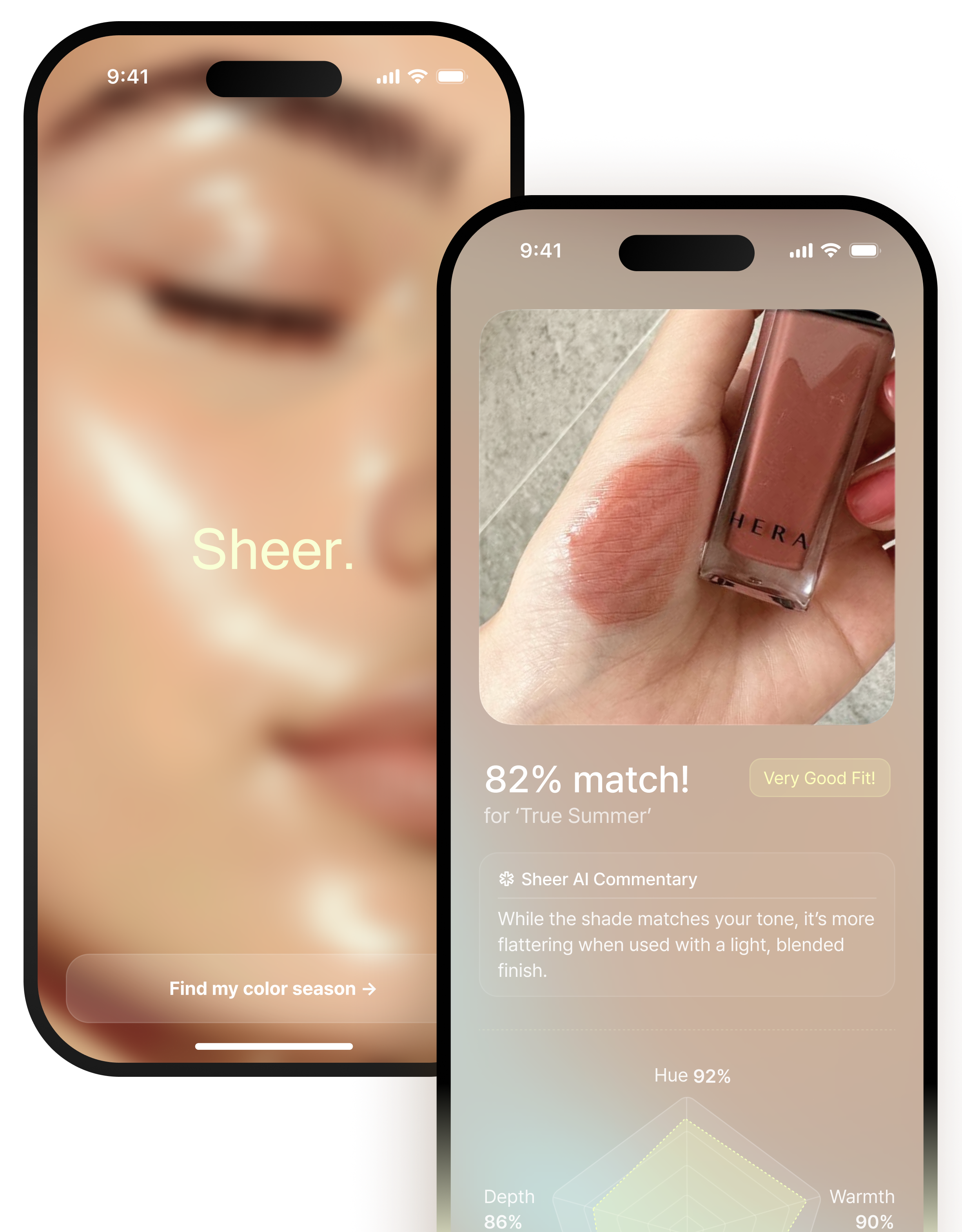 Sheer AI Color Analysis App
